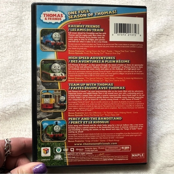 Thomas & Friends Adventure Pack DVD Season, Stickers & Trains - Picture 3 of 14
